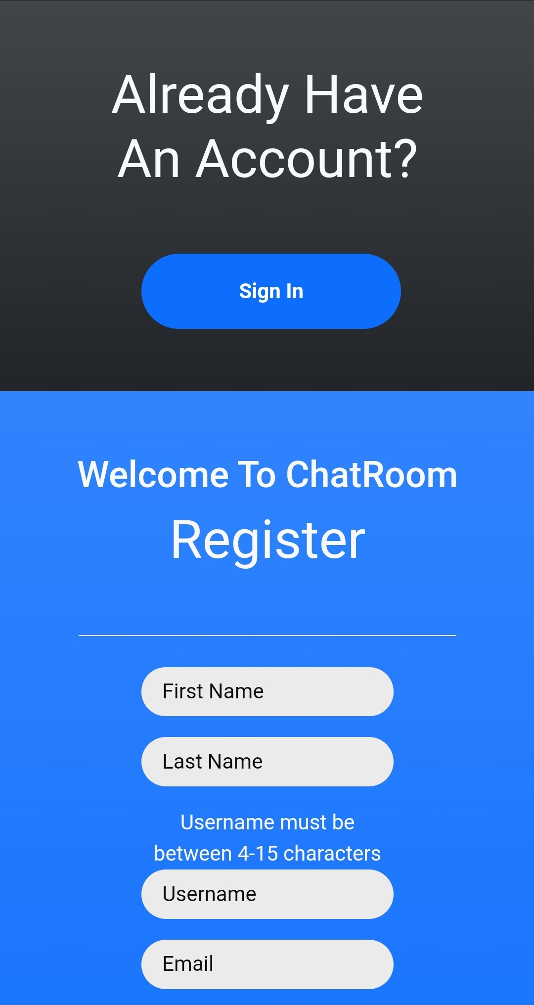 GitHub - tgm00re/ChatRoomProject: Chat Room Project Re-deployment