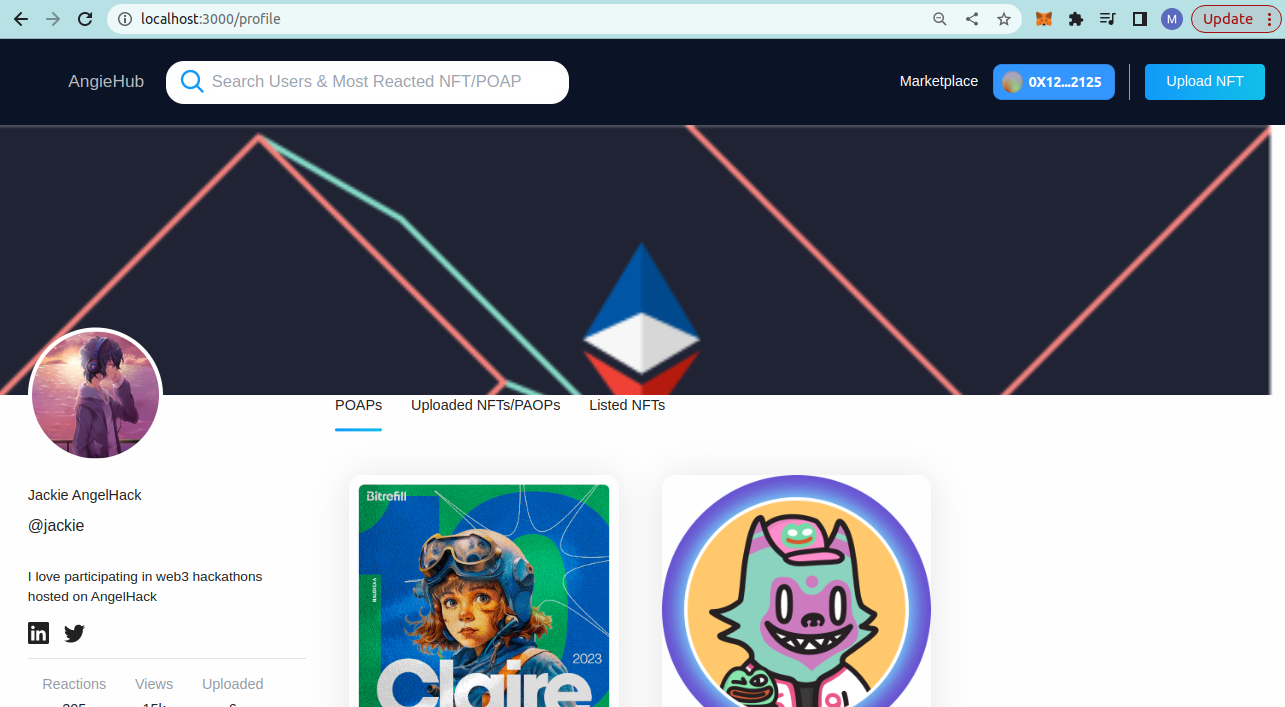 GitHub - jerrymusaga/angie-hub: AngelHack Monthly Code Challenge June ...