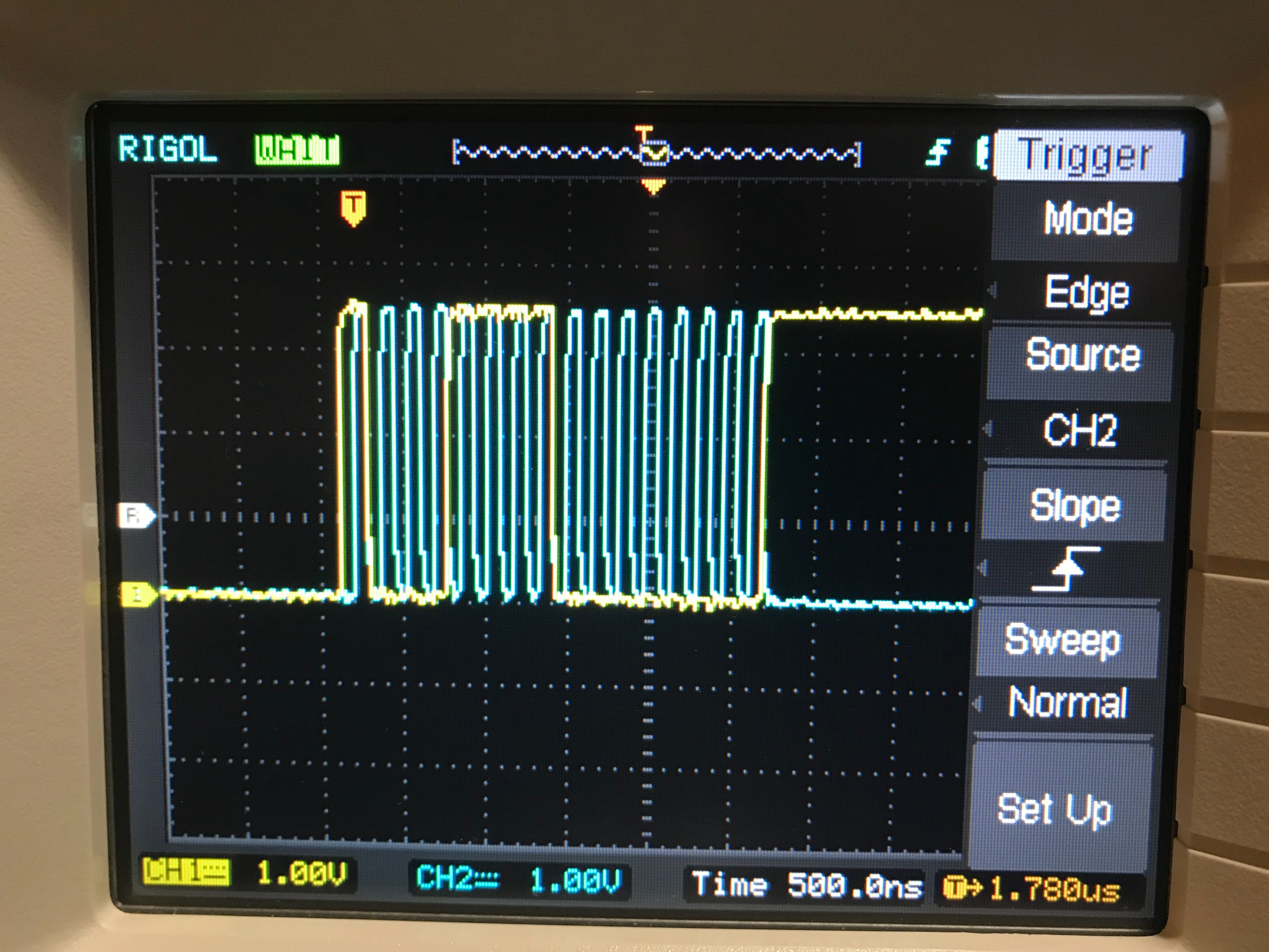 SPI oscope capture