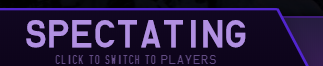 Spectating Button Inconsistent behavior of