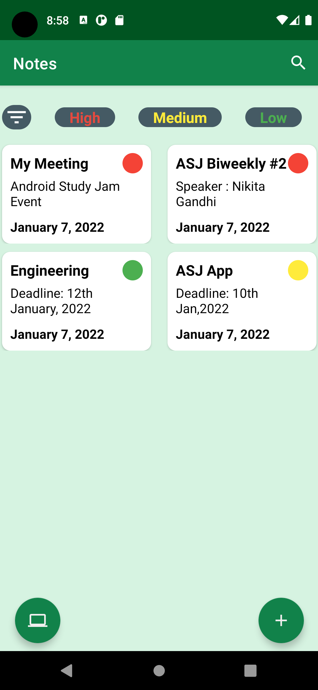GitHub - Abhishek28042001/Android-Study-Jam: A simple android app ...