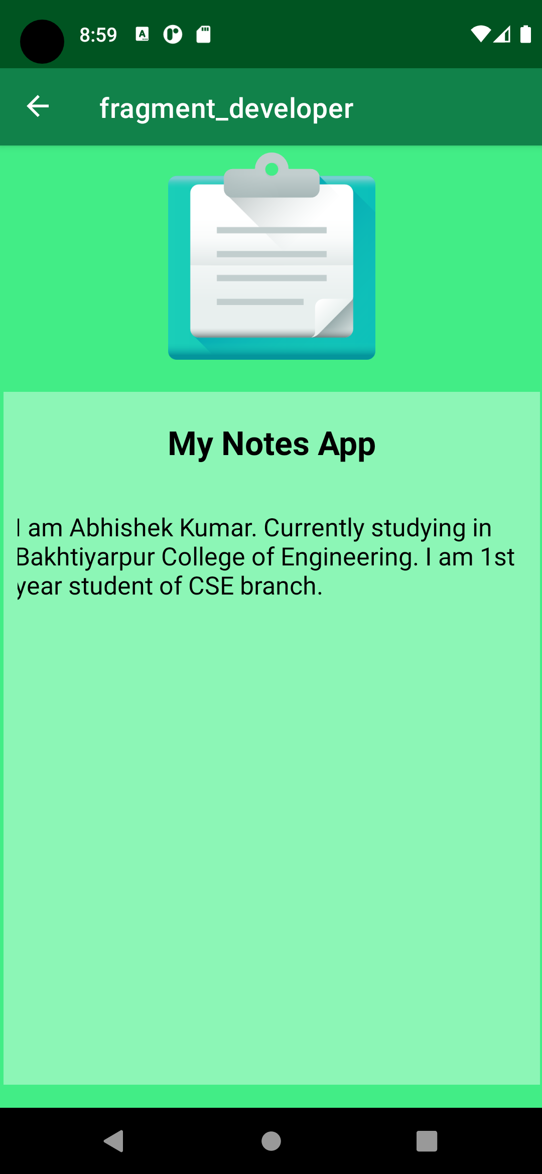 GitHub - Abhishek28042001/Android-Study-Jam: A simple android app ...