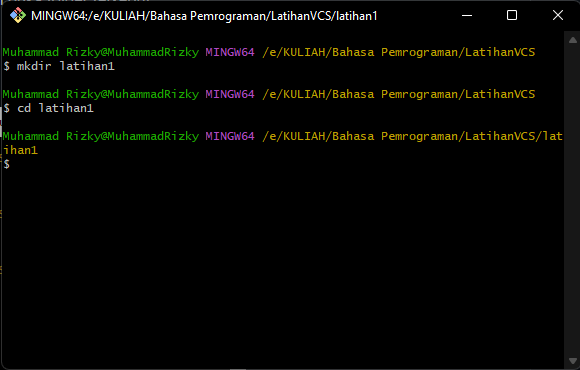 GitHub - mrizky19/LatihanVCS