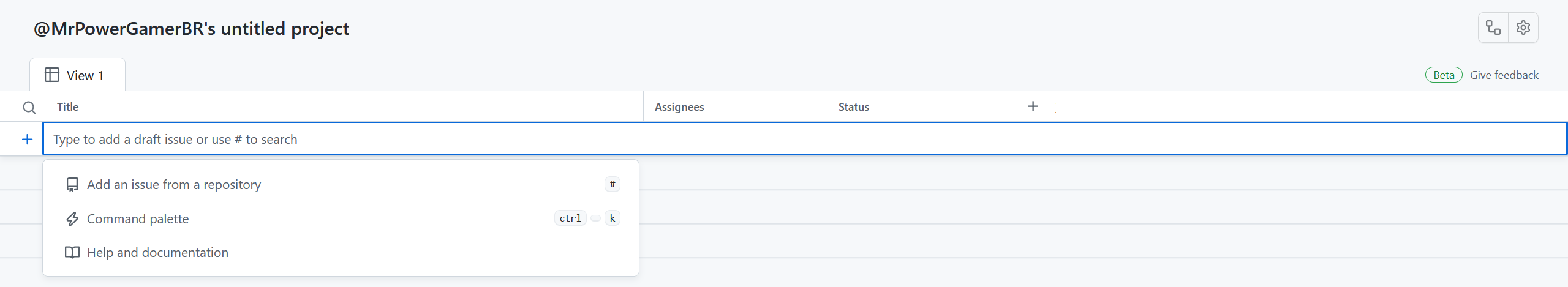Early Access to GH Projects Beta · community · Discussion #5023 · GitHub