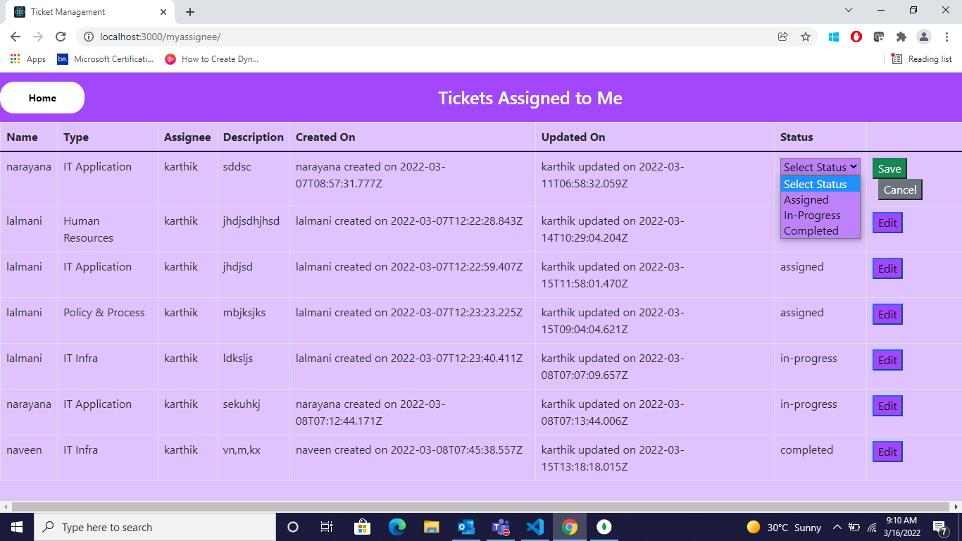 GitHub - Chaitu2727/ticketmanagement