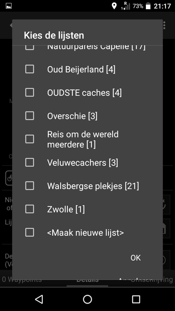 Unwanted Line Break In List Selection Menu Issue 7905 Cgeo cgeo