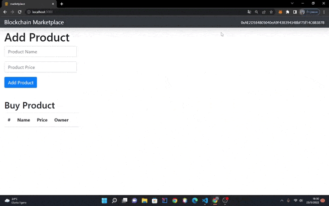 GitHub - DanielCruz12/SmartContractMarketplace