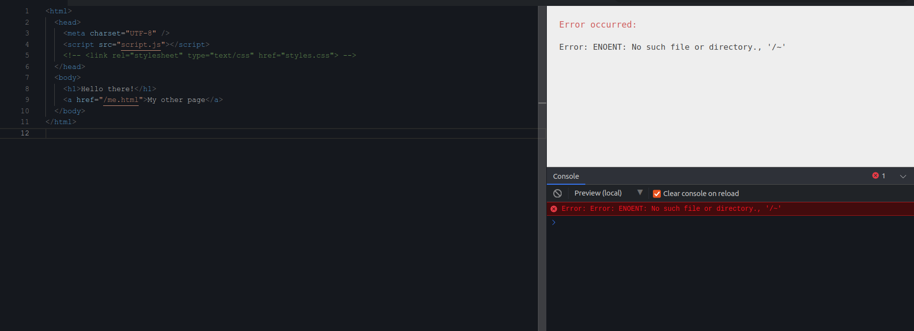 Setup environment error for vanilla app · Issue #1700 · stackblitz/core ...