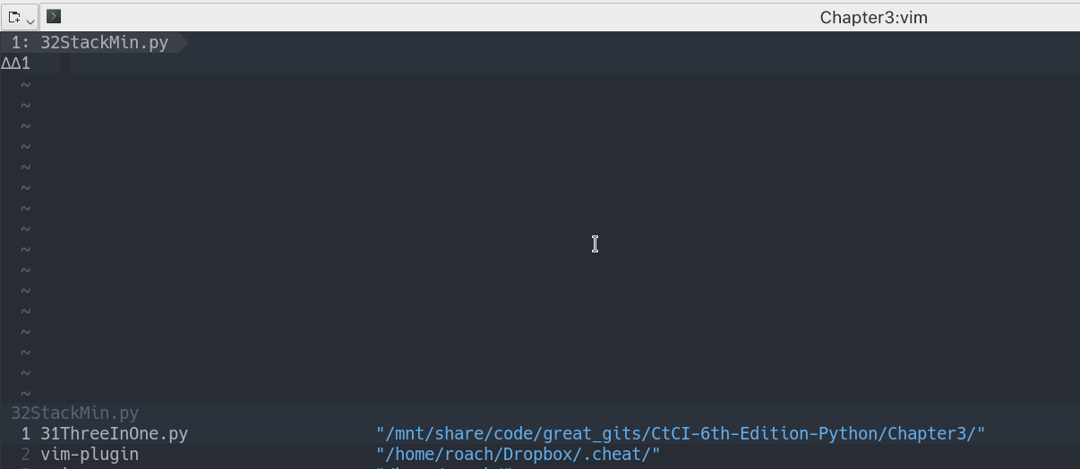 在垂直split中打开得到一个空的window · Issue #258 · Yggdroot/LeaderF · GitHub