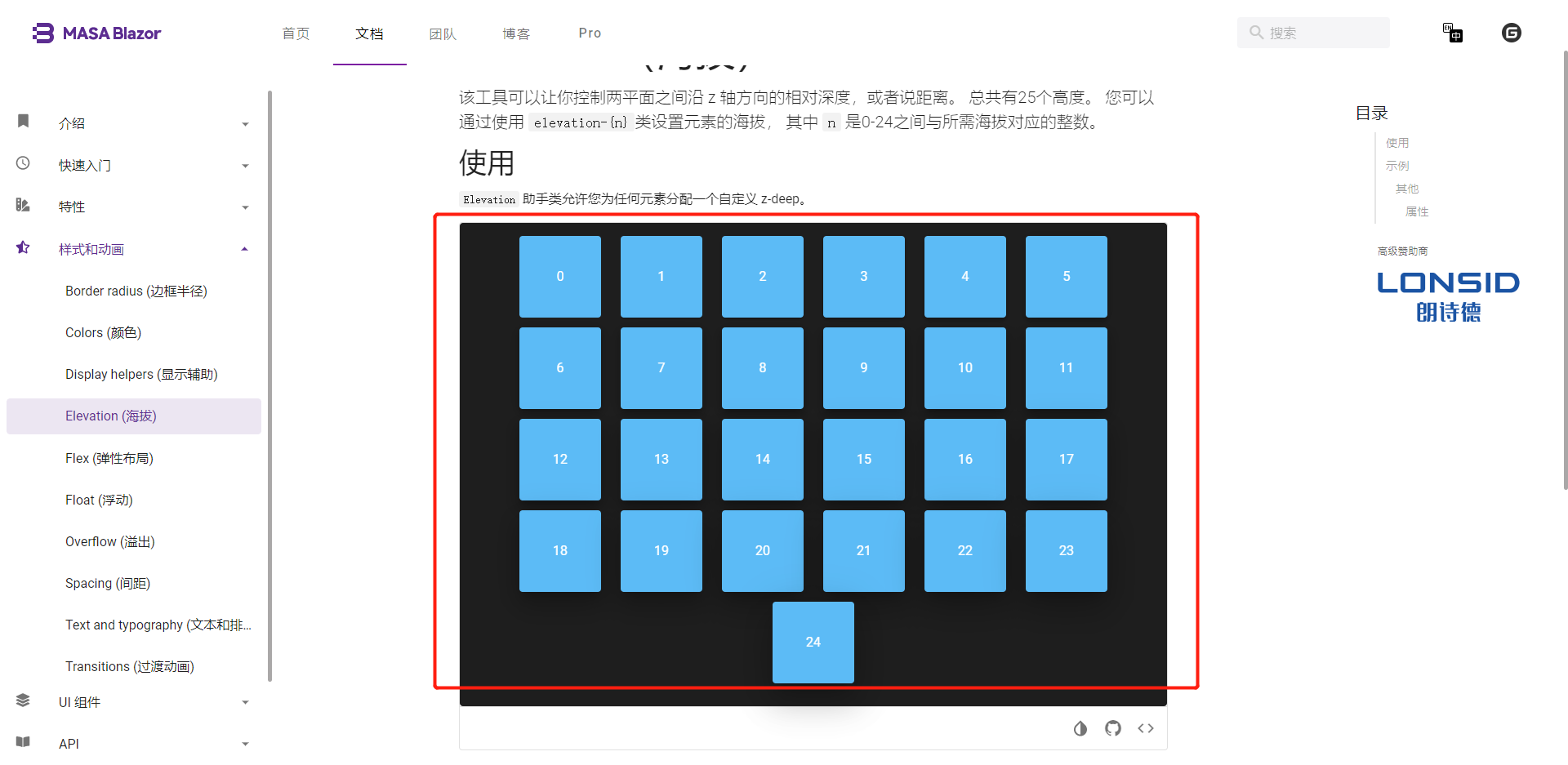 Invert the color of the example, the effect of elevation in the example is not obvious