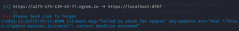 Can't use link · Issue #85 · ultrasecurity/Storm-Breaker · GitHub