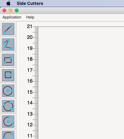 a screenshot of the program so far