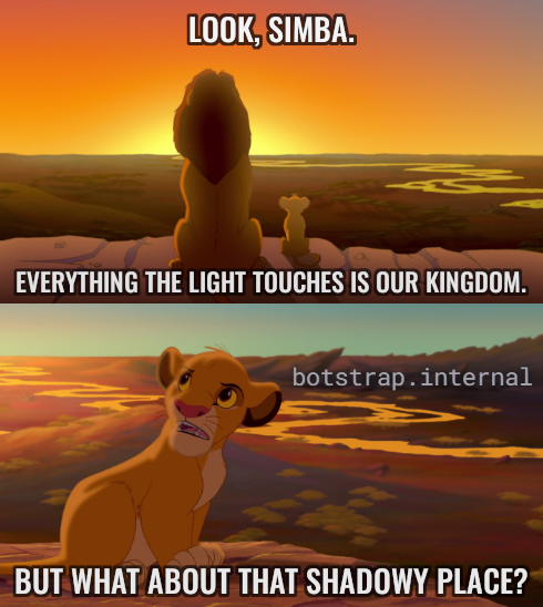 Botstrap - Simba Meme