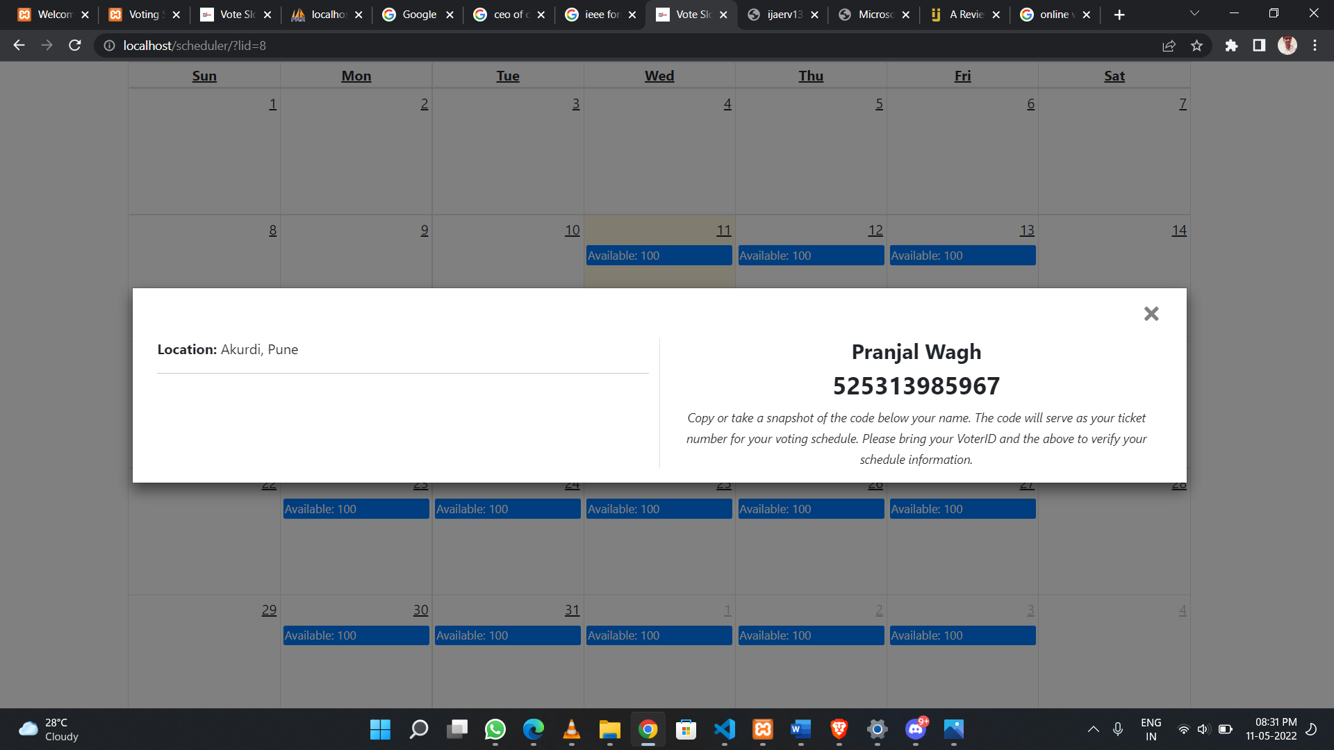 GitHub - prashant-2309/Online-Voting-System-and-Scheduler