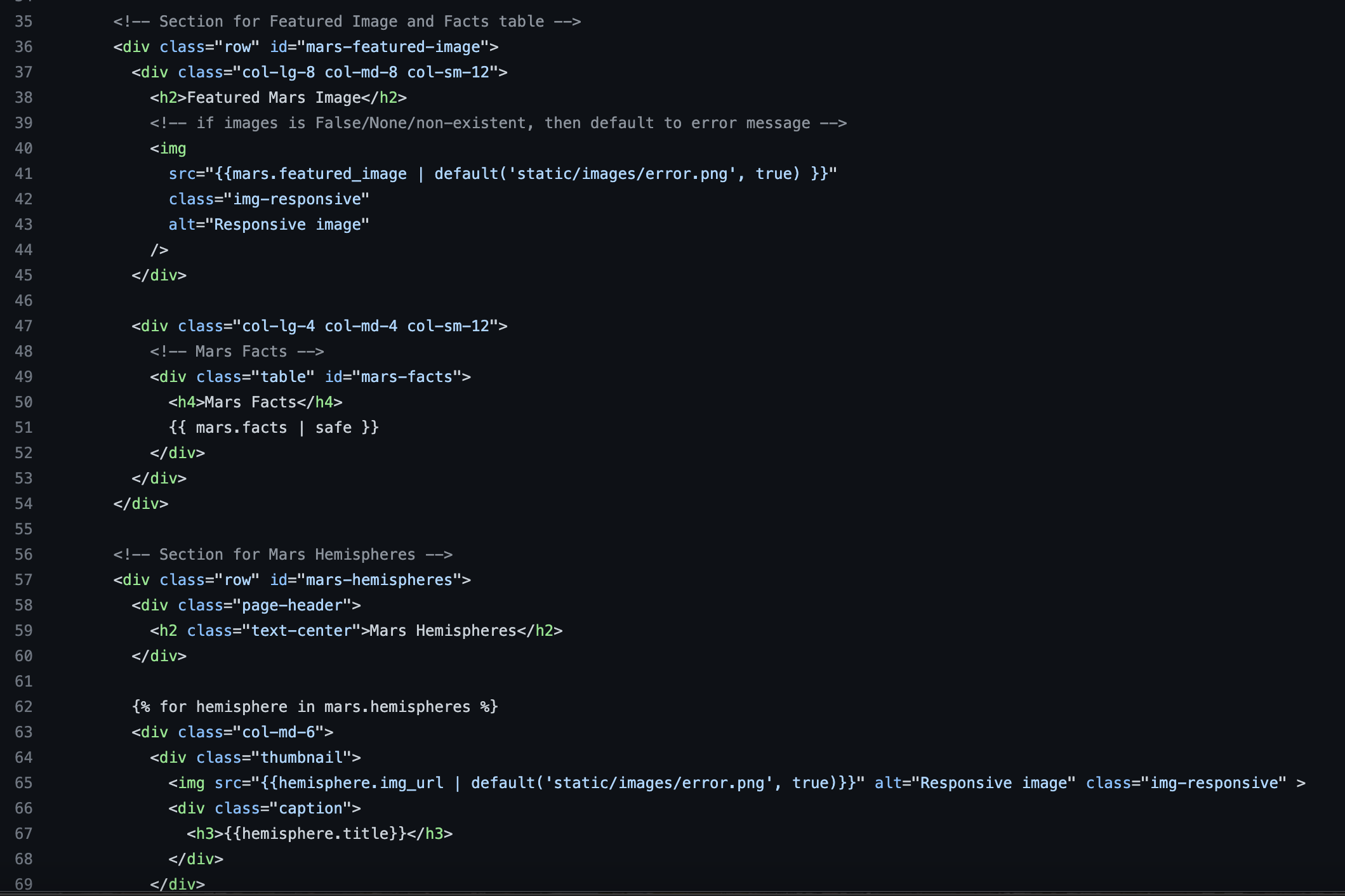 GitHub - wilson-alexei/Mission-To-Mars: Automate a web browser to visit ...