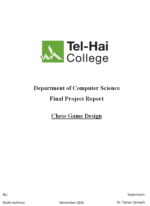 GitHub Rudin1/FINALYEARPROJECTCHESSGAME FINAL YEAR PROJECT