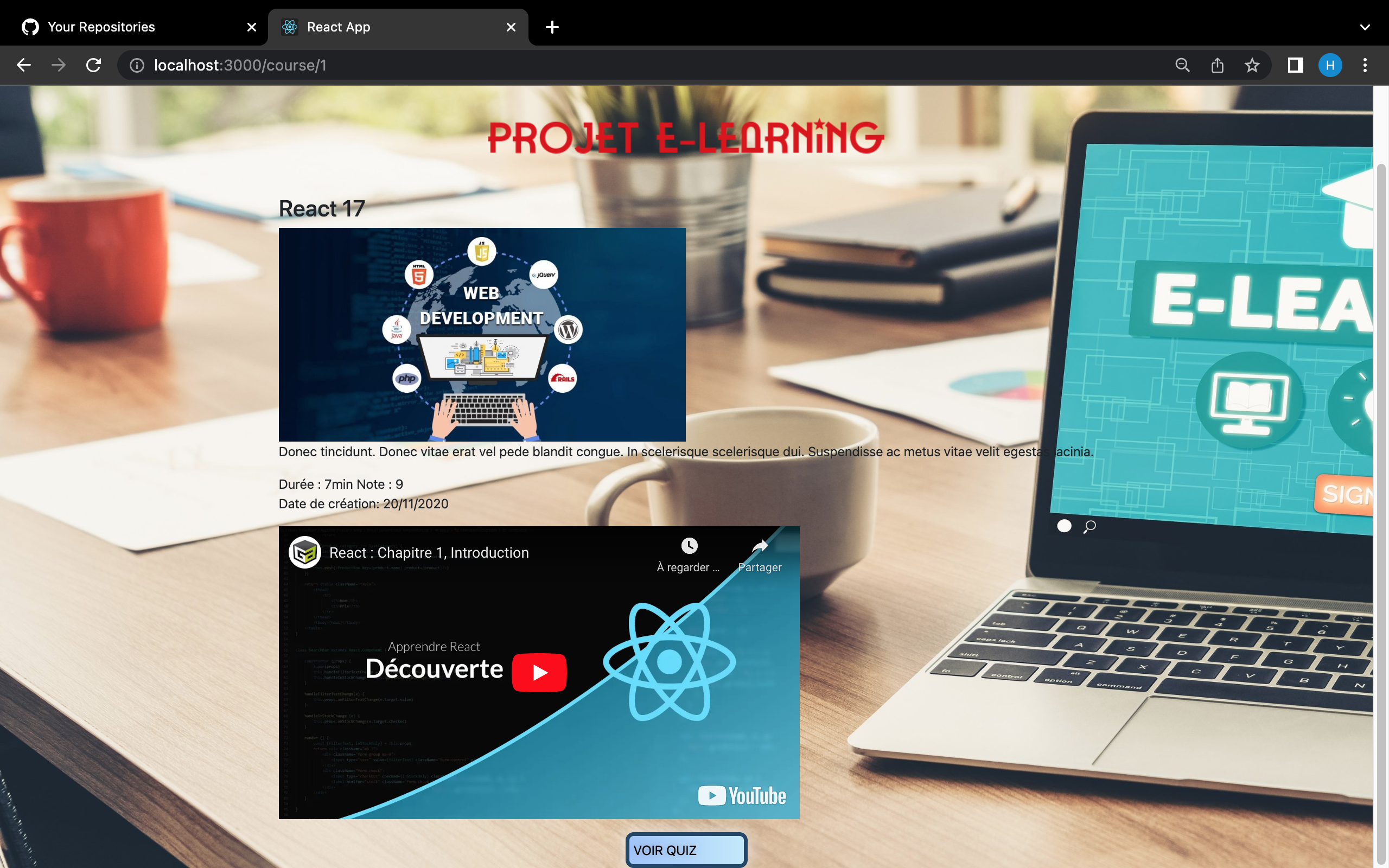 GitHub - Hakim78540/E-learning-App