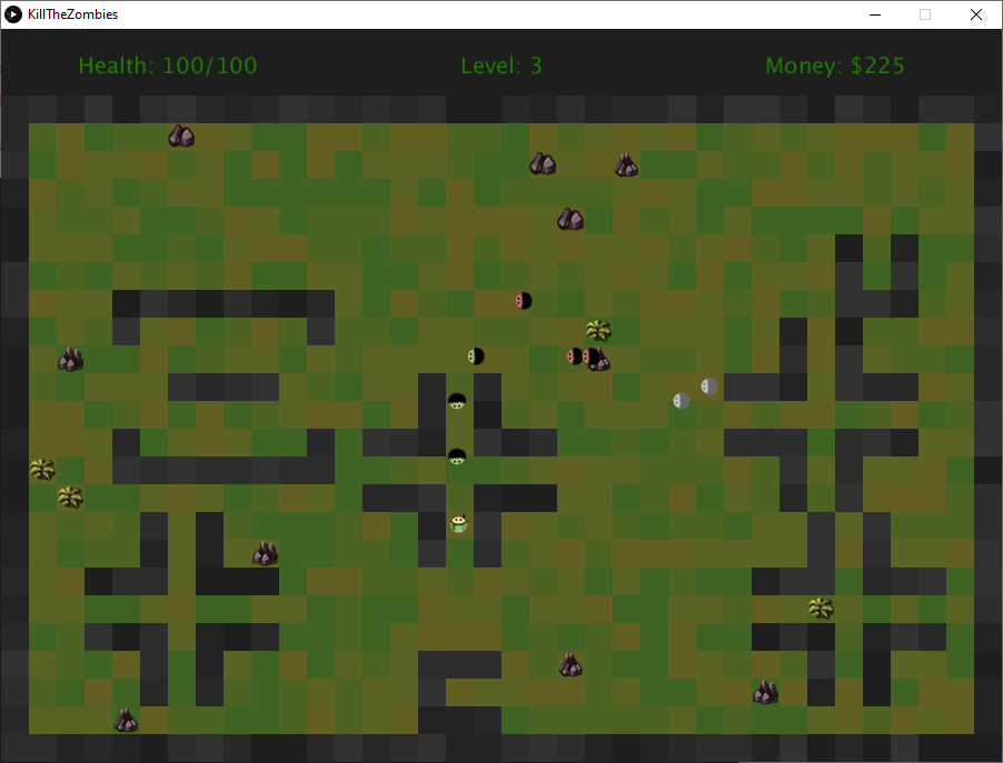 GitHub - vsharkovski/KillTheZombies: Python game in Processing