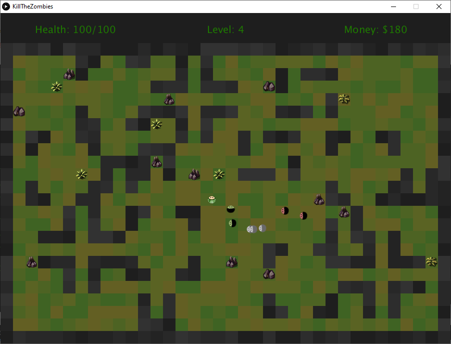 GitHub - vsharkovski/KillTheZombies: Python game in Processing