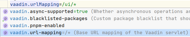 Vaadin Properties should be read from the environment using the Spring ...