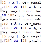 Arabic in SQL language defrags the word and makes it LTR · Issue #10855 ...