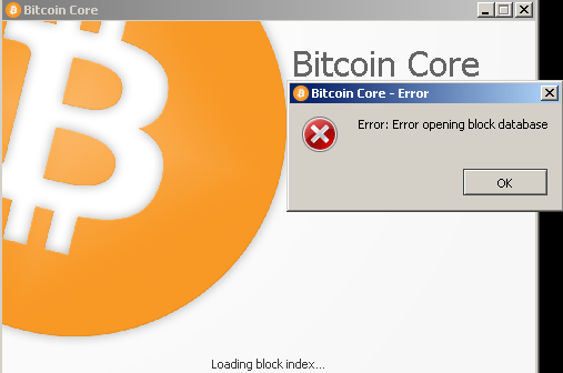 Core error2