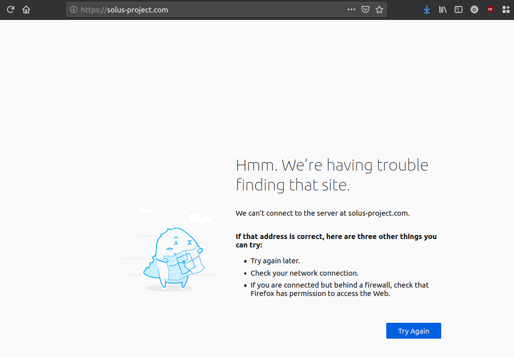 URL for this github project does not work: solus-project.com · Issue ...