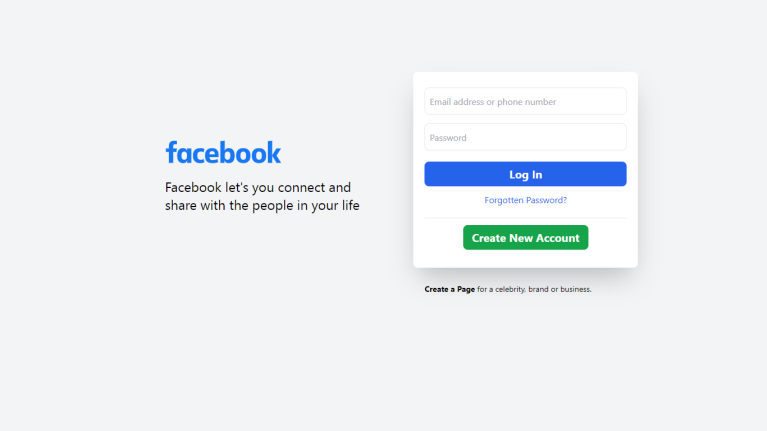 GitHub - CoderPOOP/Facebook-clone-with-TailwindCSS