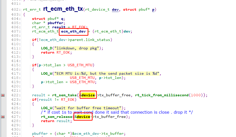 stm32f429-fire-challenger 添加usb ecm功能 编译没用device设备 · Issue #3288 · RT ...