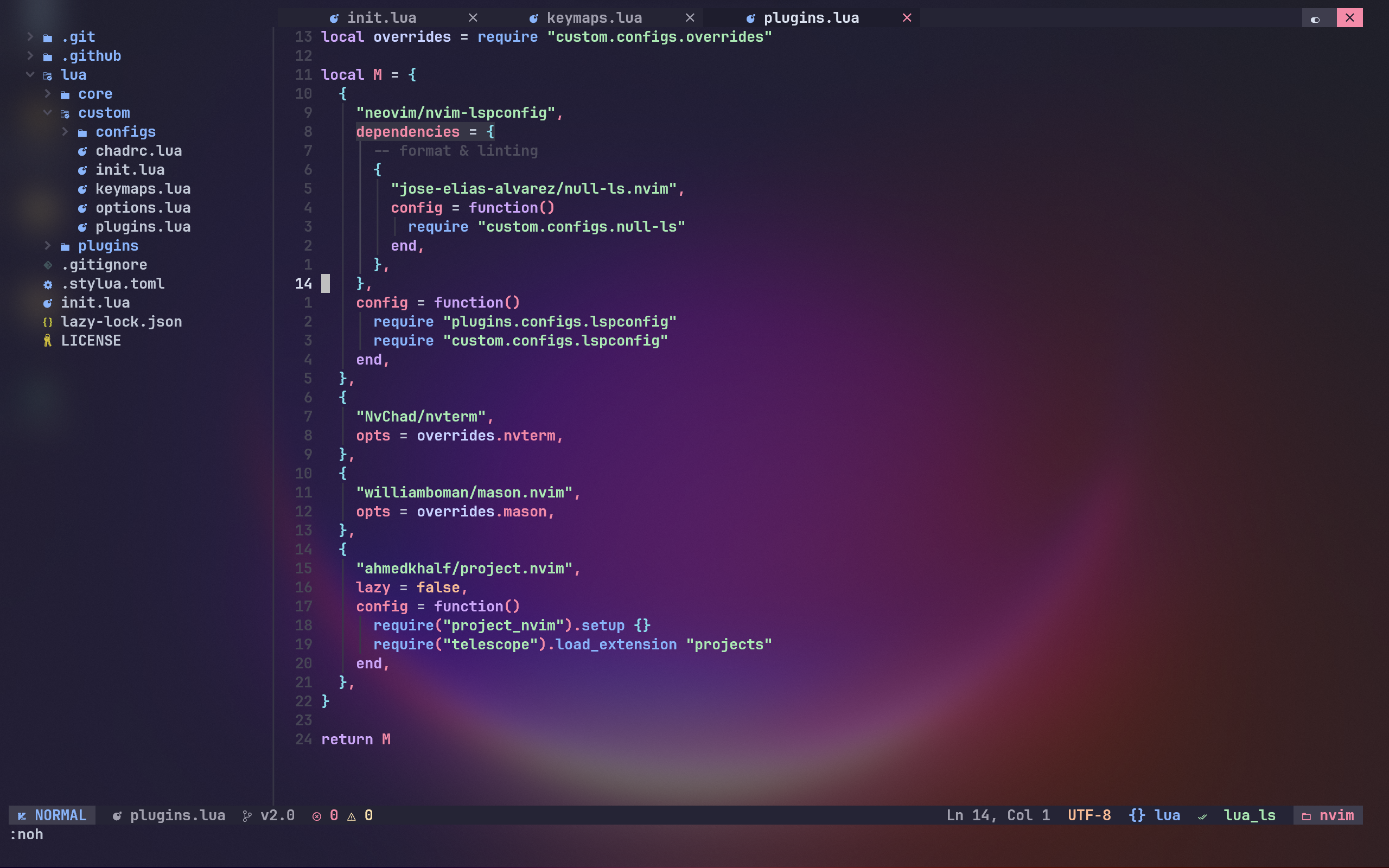 GitHub - darkard2003/dark_NVChad_config: My custom config for nvchad