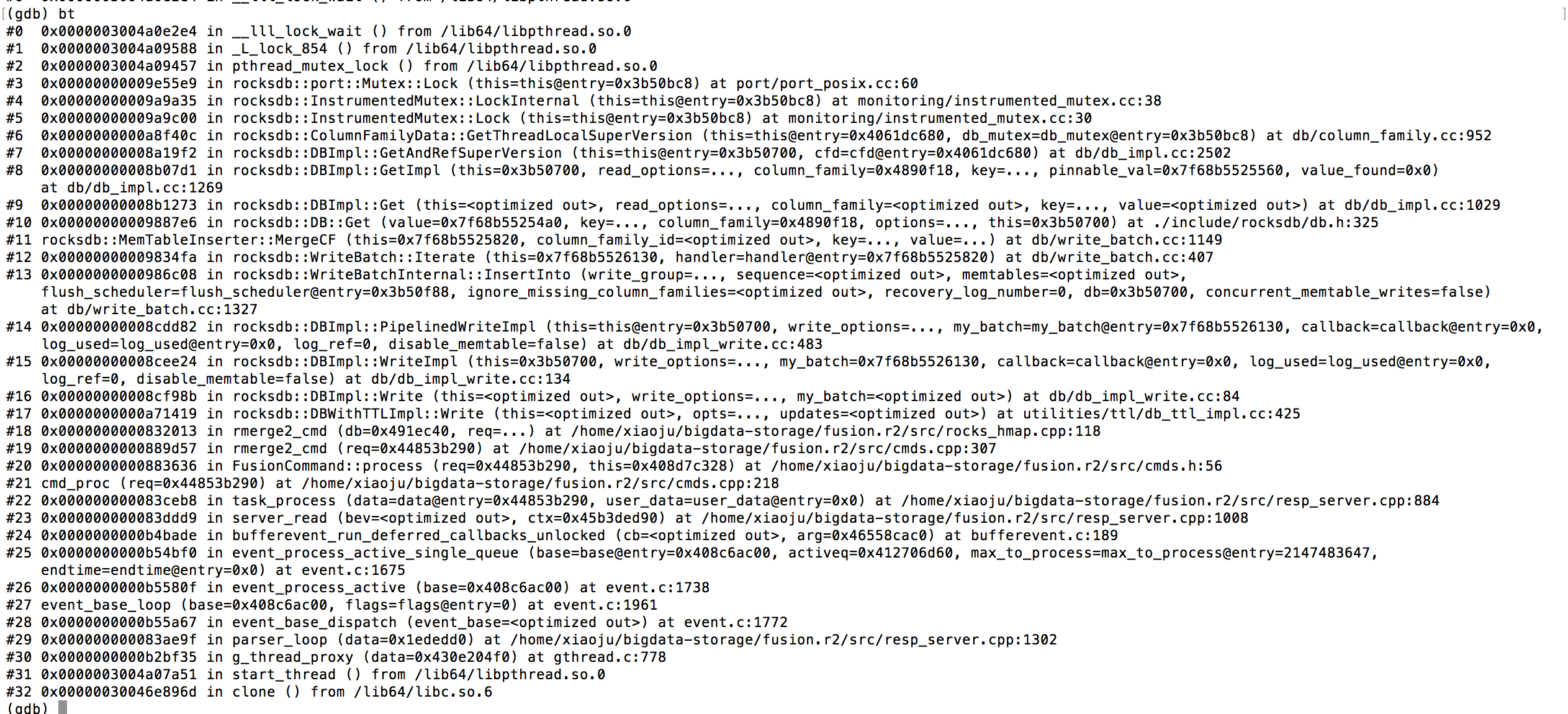 deadlock · Issue #3916 · facebook/rocksdb · GitHub