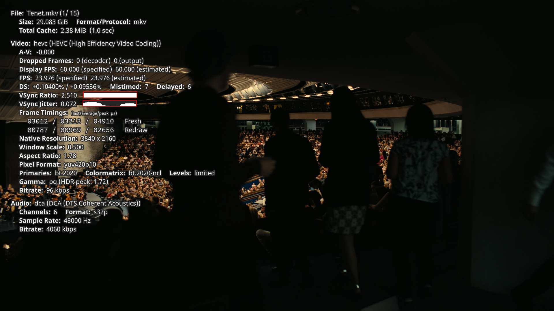 Vsync Jitter in Gnome Wayland is not as low as other Wayland
