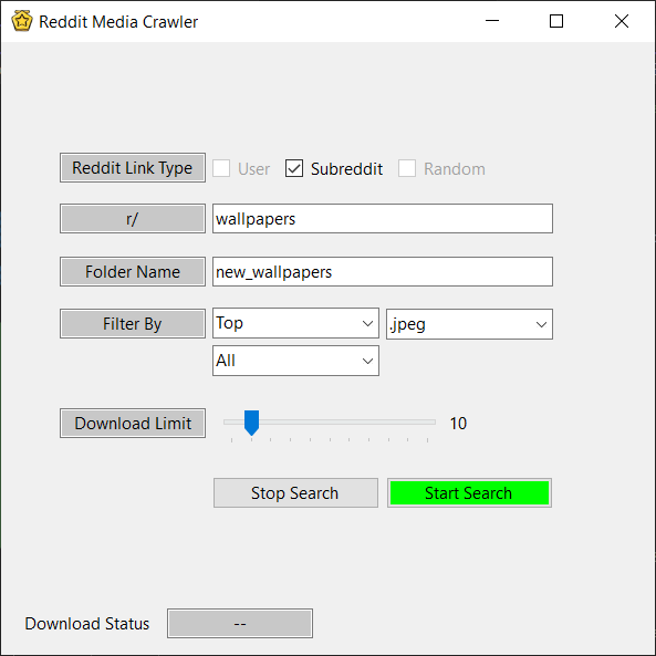 GitHub - Syncline-blip/PhotoGrabber: Reddit Media Crawler