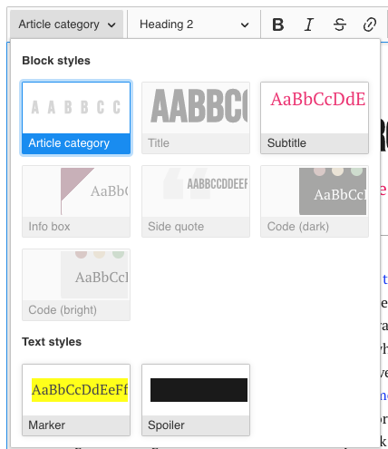 Keyboard navigation for styles grids · Issue #12250 · ckeditor ...