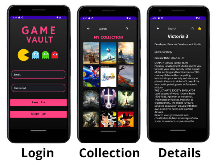 GitHub GuillermoDuc/GameCollectionApp Android app to keep track of