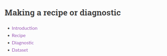 [Suggestion] Lists of Suggestion for ESMValTool Documentation · Issue ...
