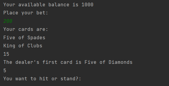 GitHub - AdmiLeka/BlackJack: The game BlackJack made in Python