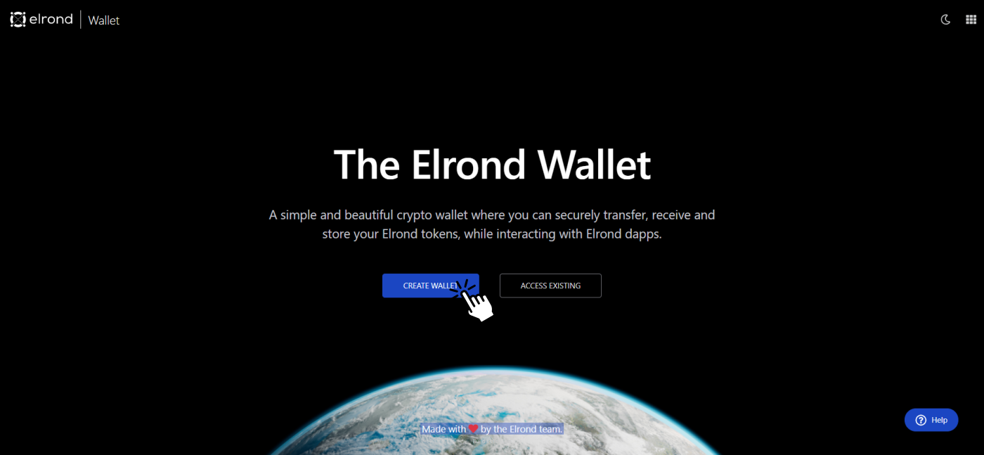 Create Wallet