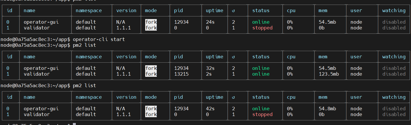 [Duplicate] Validator Error ```Problem with node operation, dashboard ...