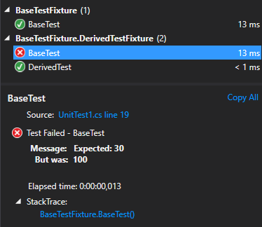 Nested tests repeat base class tests · Issue #2307 · nunit/nunit · GitHub