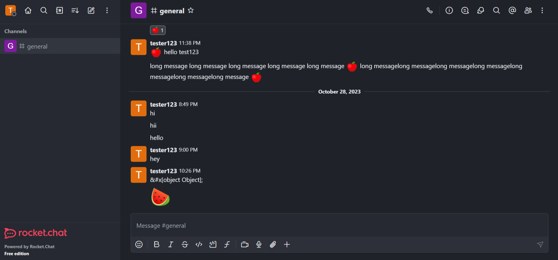 EmojiPicker not working properly · Issue 294 · RocketChat