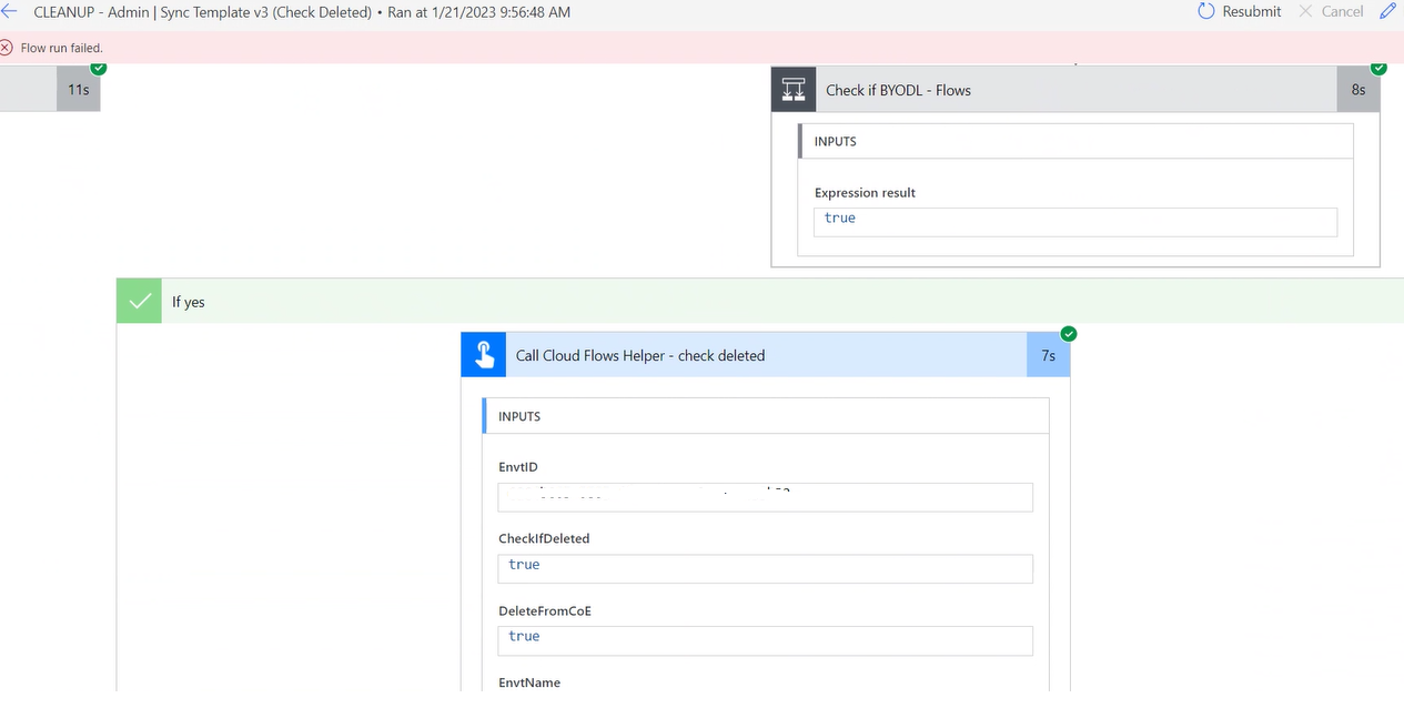 [CoE Starter Kit - BUG] Admin | Sync Template v3 (Check Deleted ...