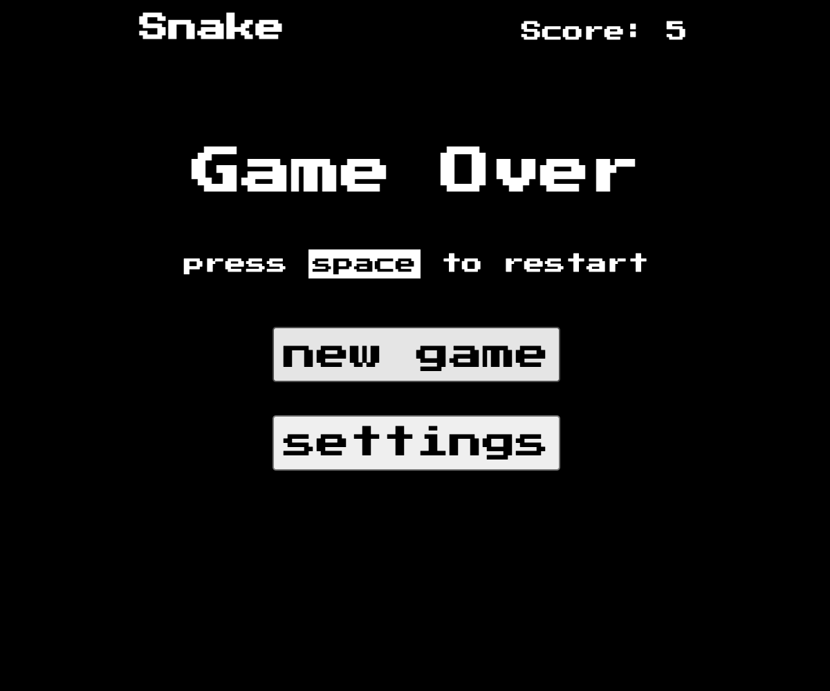 GitHub - RadoslawZemlo/snake-game: A classic snake game build on canvas ...