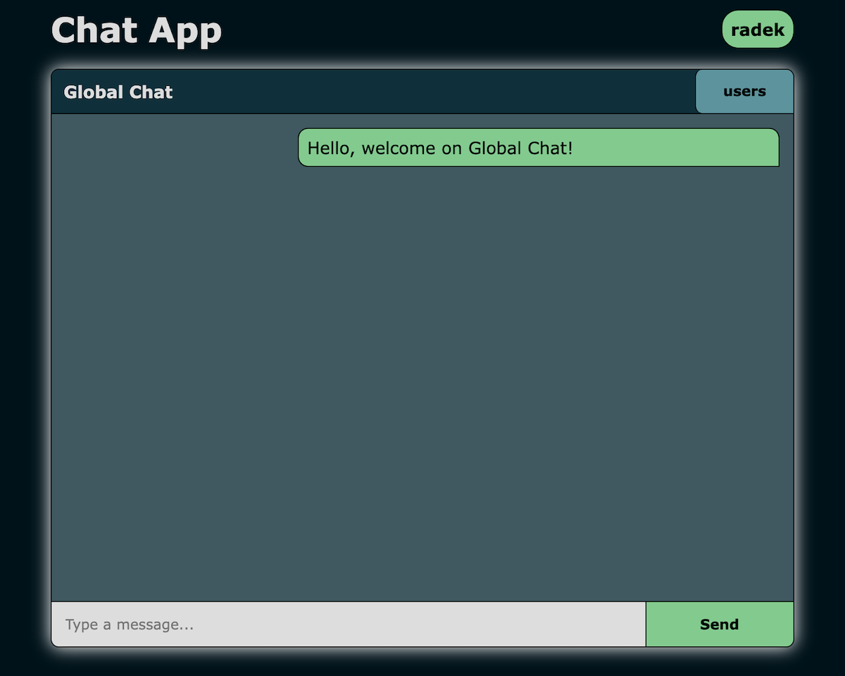 GitHub - RadoslawZemlo/chat-app: Chat app built with MERN technology stack