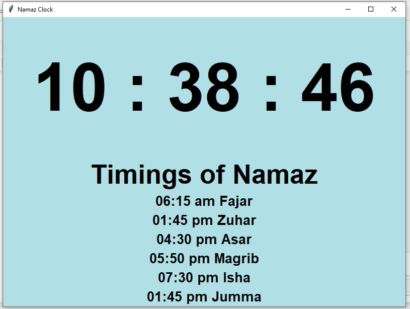 GitHub IrmaHakim/NamazClock