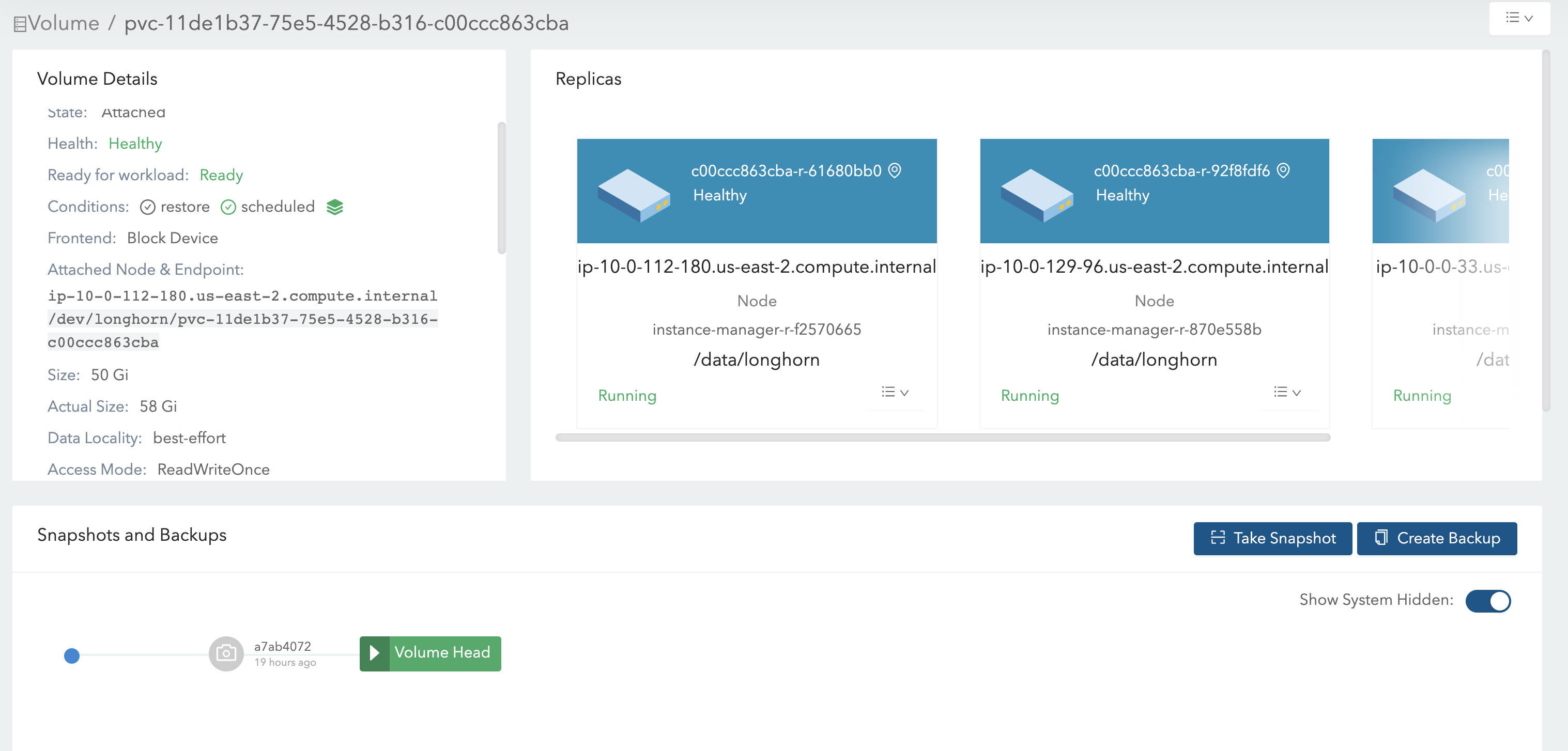 [BUG] Longhorn volume filling up · Issue #4699 · longhorn/longhorn · GitHub