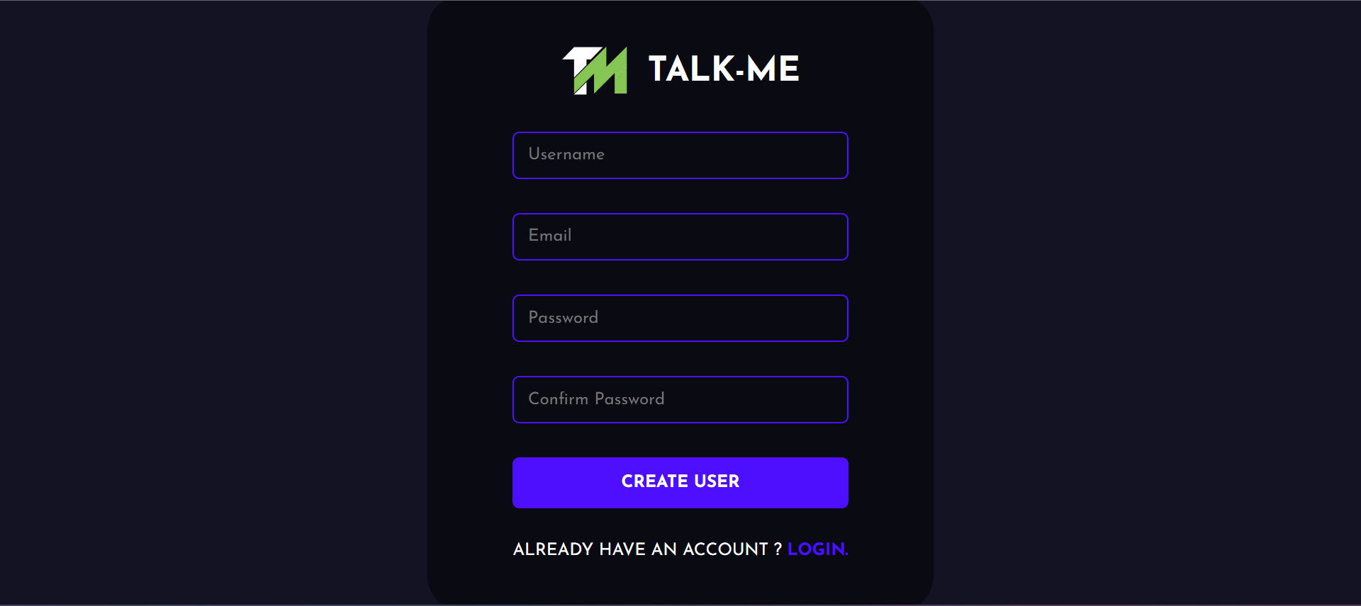 GitHub - amulya40/Talk-Me-Real-Time-Chatting-Application-: Chatting ...