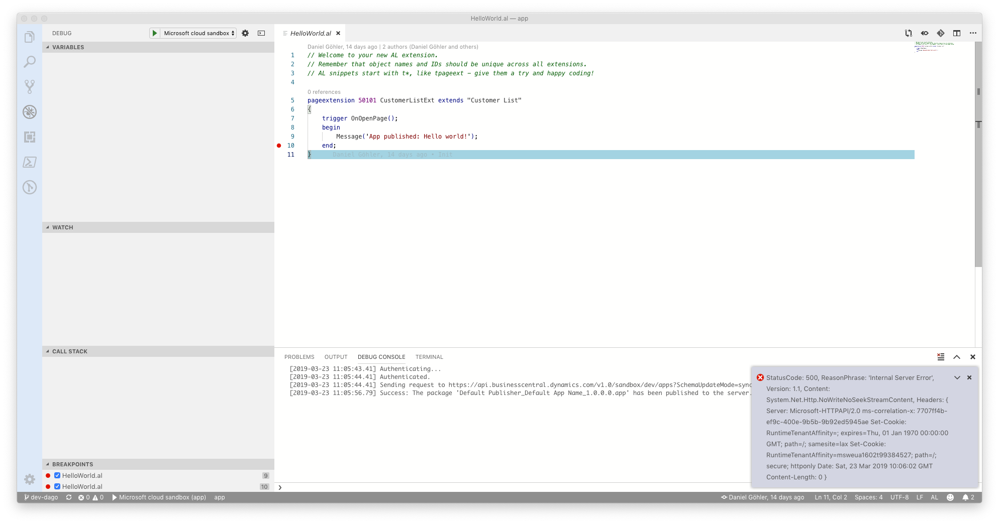 Debugging On MacOS StatusCode 500 ReasonPhrase Internal Server debugging-on-macos-statuscode-500-reasonphrase-internal-server