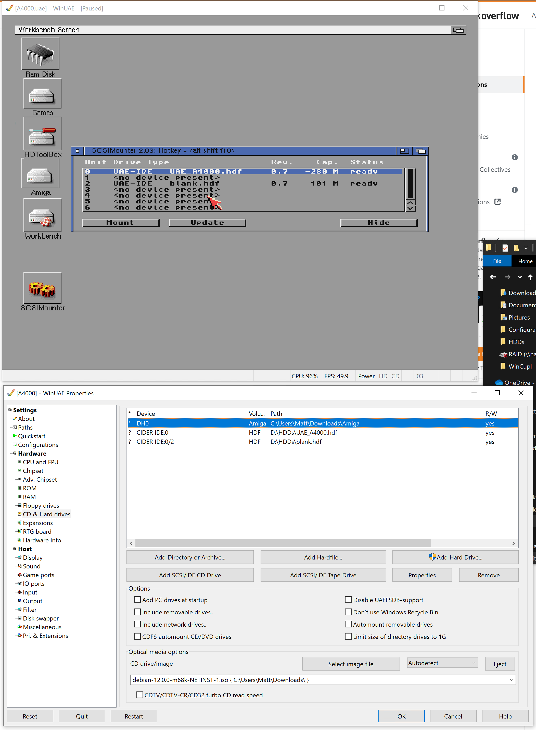 Multiple IDE boards - disk on second board also appears on first ...