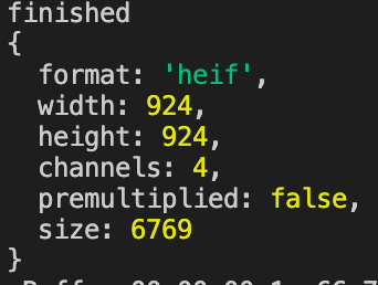 AVIF conversion shows HEIC format output in console · Issue #3300 ...